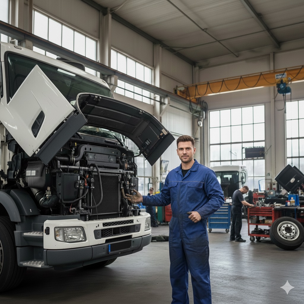 Tehergépjármű szerelő